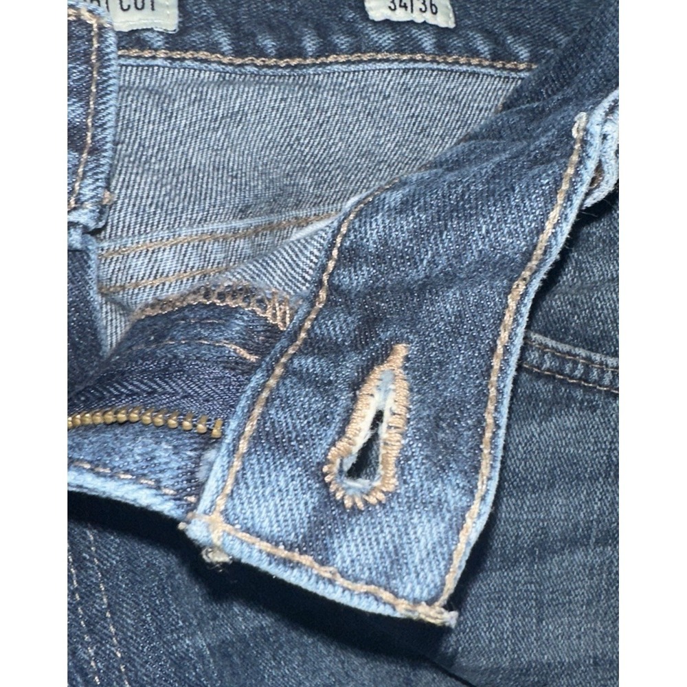 Ariat M4 Legacy Boot Cut Jeans Mens 34x36 Relaxed Fit Medium Wash Western - Picture 5 of 16